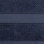 Eurofirany, ręcznik Jessi, granatowy, 90-150 cm