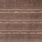 Eurofirany, ręcznik Jonas, 50-90 cm, brązowy