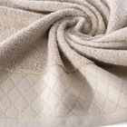 Eurofirany, ręcznik Layla, 50-90 cm, beżowy