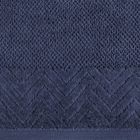 Eurofirany, ręcznik, Loren, 30-50 cm, granatowy