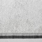 Eurofirany, ręcznik, Niko, 70-140 cm, jasnoszary