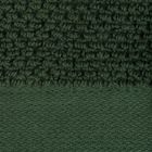 Eurofirany, ręcznik Riso, 30-50 cm, butelkowy zielony