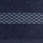 Eurofirany, ręcznik Riva, 70-140 cm, granatowy