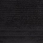 Eurofirany, ręcznik Sammy, 70-140 cm, czarny