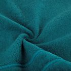 Eurofirany, ręcznik Sibel, 30-50 cm, ciemnoturkusowy