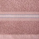 Eurofirany, ręcznik Tris, 50-90 cm, pudrowy