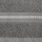 Eurofirany, ręcznik Tris, 50-90 cm, stalowy