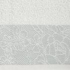 Eurofirany, ręcznik Tulia, 70-140 cm, biały