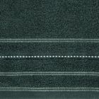 Eurofirany, ręcznik, Vento, 50-90 cm, ciemnozielony