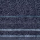 Eurofirany, ręcznik Vento, 50-90 cm, granatowy