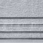 Eurofirany, ręcznik Vento, 70-140 cm, srebrny