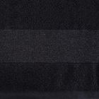 Eurofirany, ręcznik, Zoja 09, 50-90 cm, czarny