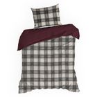 Eurofirany, świąteczny komplet pościeli, Aaron, 160-200 cm, biały