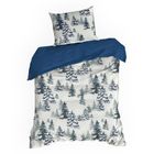 Eurofirany, świąteczny komplet pościeli, Natal, 160-200 cm, biały