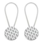 Eurofirany, upinacz dekoracyjny, z magnesem, 5-17 cm, srebrny