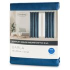 Eurofirany, zasłona gotowa, Darla, 140-250 cm, granatowy