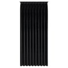 Eurofirany, zasłona gotowa, Melanie, 125-270 cm, czarny