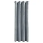 Eurofirany, zasłona gotowa, Melanie, 140-260 cm, szary