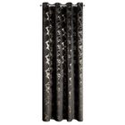 Eurofirany, zasłona gotowa, Raja, 140-250 cm, czarny