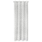 Eurofirany, zasłona gotowa, Roses, 140-250 cm, biały