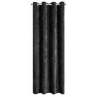 Eurofirany, zasłona gotowa, Vani, 140-250 cm, czarny