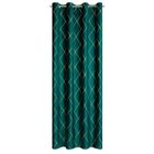 Eurofirany, zasłona zaciemniająca dekoracyjna, Pierre Cardin Margo, 140-250 cm, turkusowy