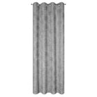 Eurofirany, zasłona zaciemniająca gotowa, Aleta, 135-250 cm, popielaty