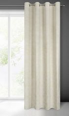 Eurofirany, zasłona zaciemniająca gotowa, Areta, 140-250 cm, kremowy