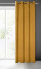 Eurofirany, zasłona zaciemniająca gotowa, Carlo, 140-250 cm, miodowy