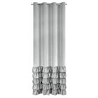 Eurofirany, zasłona zaciemniająca gotowa, Dani, 140-250 cm, srebrny