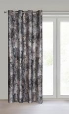 Eurofirany, zasłona zaciemniająca gotowa, Ester, 140-250 cm, brązowy