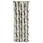 Eurofirany, zasłona zaciemniająca gotowa, Garden, na taśmie, 155-200 cm, beżowy