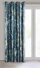 Eurofirany, zasłona zaciemniająca gotowa, Grace, 140-250 cm, granatowy