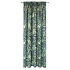 Eurofirany, zasłona zaciemniająca gotowa, Klara, na taśmie, 140-270 cm, zielony