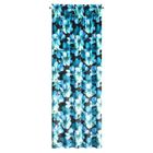 Eurofirany, zasłona zaciemniająca gotowa, Kleo, na taśmie, 140-270 cm, niebieski