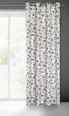 Eurofirany, zasłona zaciemniająca gotowa, Kristal, 140-250 cm, biały