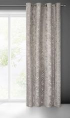 Eurofirany, zasłona zaciemniająca gotowa, Livia, 140-250 cm, beżowy