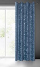 Eurofirany, zasłona zaciemniająca gotowa, Livia, 140-250 cm, ciemnoniebieski