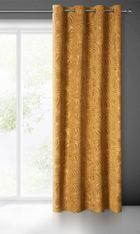 Eurofirany, zasłona zaciemniająca gotowa, Livia, 140-250 cm, złocisty