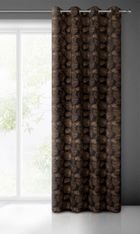 Eurofirany, zasłona zaciemniająca gotowa, Marigold, 140-250 cm, czarny