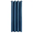 Eurofirany, zasłona zaciemniająca gotowa, Melanie, 140-250 cm, granatowy
