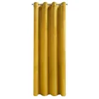 Eurofirany, zasłona zaciemniająca gotowa, Melanie, 140-250 cm, musztardowy