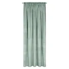 Eurofirany, zasłona zaciemniająca gotowa, Melanie, na taśmie, 140-270 cm, jasnomiętowy