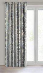 Eurofirany, zasłona zaciemniająca gotowa, Melody, 140-270 cm, stalowy