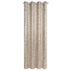 Eurofirany, zasłona zaciemniająca gotowa, Milena, 140-250 cm, beżowy