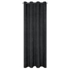 Eurofirany, zasłona zaciemniająca gotowa, Milo, 140-250 cm, czarny