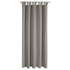 Eurofirany, zasłona zaciemniająca gotowa, na szelkach, garden2, 155-220 cm, srebrny