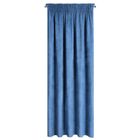 Eurofirany, zasłona zaciemniająca gotowa, na taśmie, Amaya, 140-250 cm, granatowy