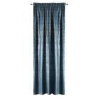 Eurofirany, zasłona zaciemniająca gotowa, na taśmie, D91 Cypr, 140-270 cm, granatowy