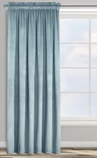 Eurofirany, zasłona zaciemniająca gotowa, na taśmie, d91, Rosa, 135-300 cm, morski